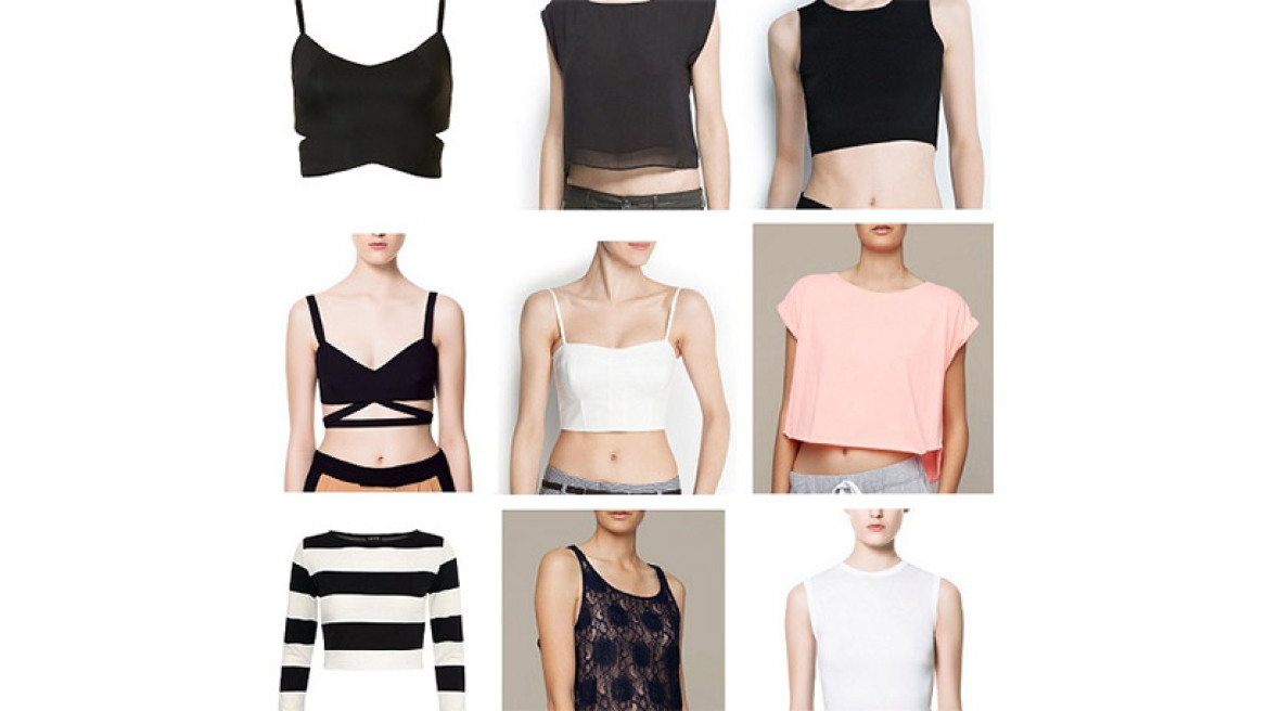 Τα crop tops είναι και πάλι στη μόδα
