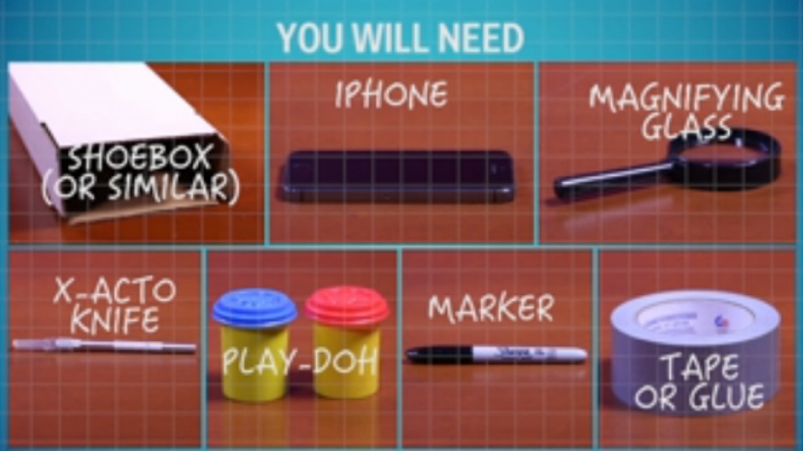 Πώς να φτιάξετε πάμφθηνο προτζέκτορα με... σπιτικά υλικά και το iPhone σας