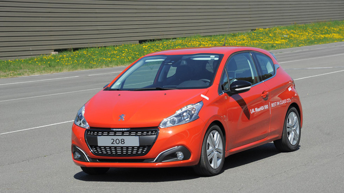 Ρεκόρ χαμηλής κατανάλωσης με Peugeot 208 diesel