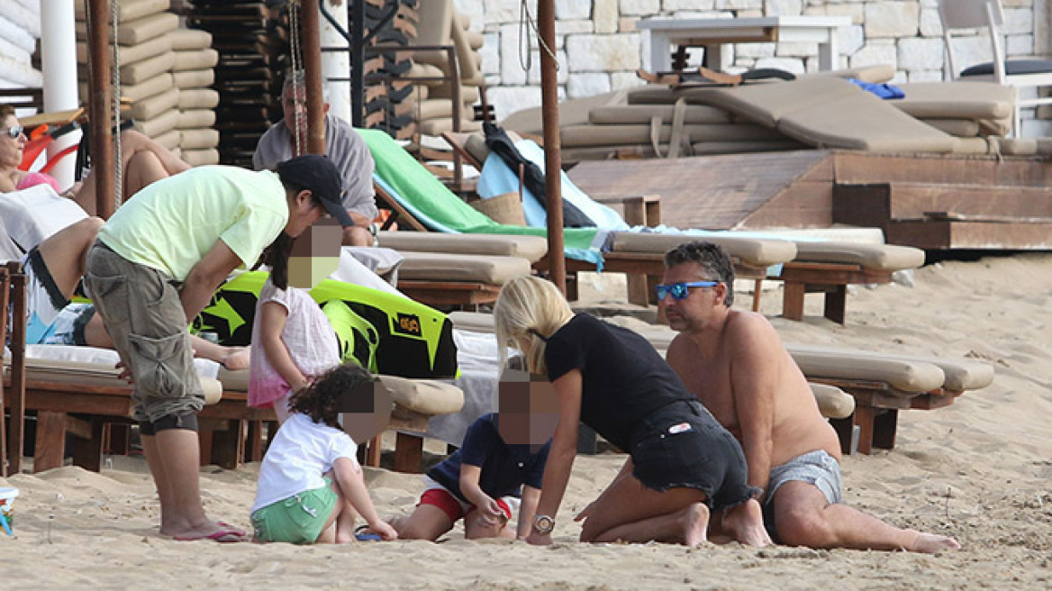 Σκορδά - Λιάγκας: Οικογενειακώς στον «Αστέρα» για μπάνιο