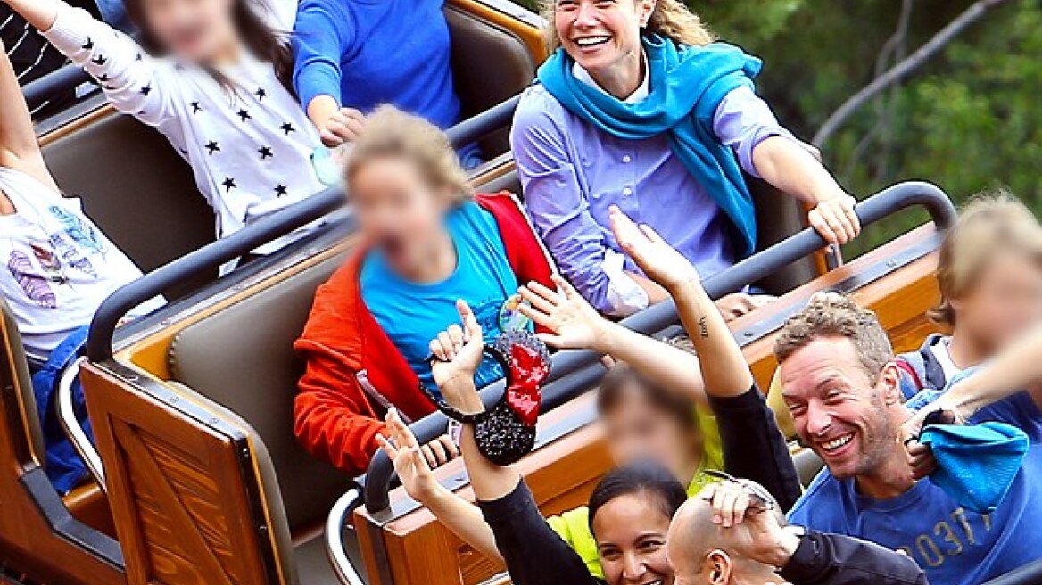 Gwyneth Paltrow-Chris Martin: Παιχνίδια στην Disneyland