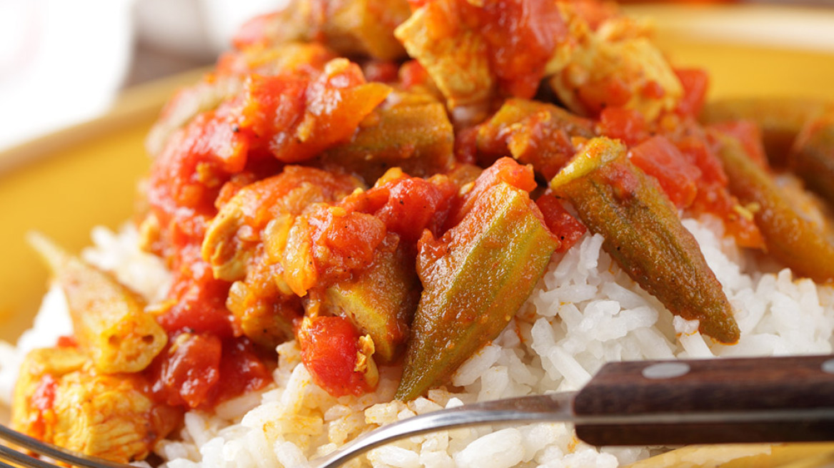 Μπάμιες στο φούρνο