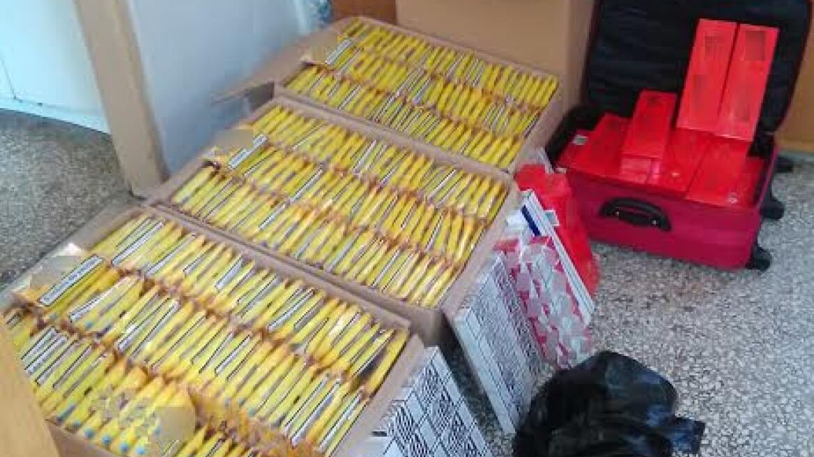 Εκατοντάδες λαθραία τσιγάρα κατασχέθηκαν στην Πέλλα