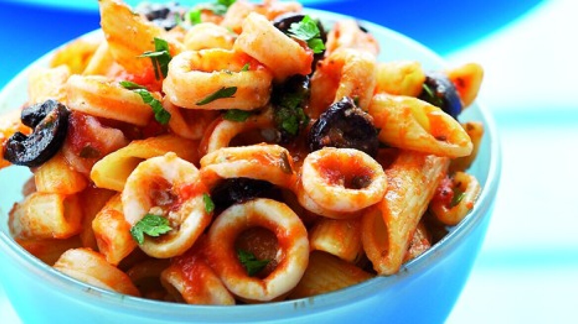 Πένες με καλαμαράκια