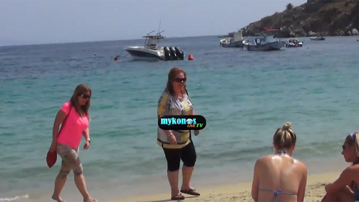 Έφη Θώδη: Ξέγνοιαστες στιγμές στην Ψαρού