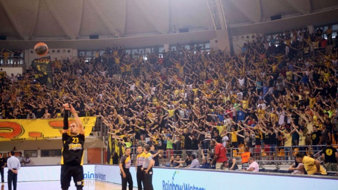 To φύλλο αγώνα του Αρης - ΑΕΚ