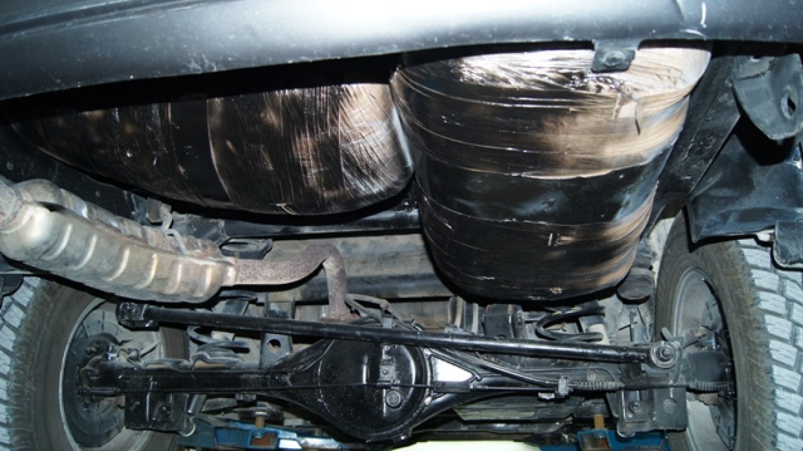 Αλβανός μετέφερε σε κρύπτη 25 κιλά χασίς