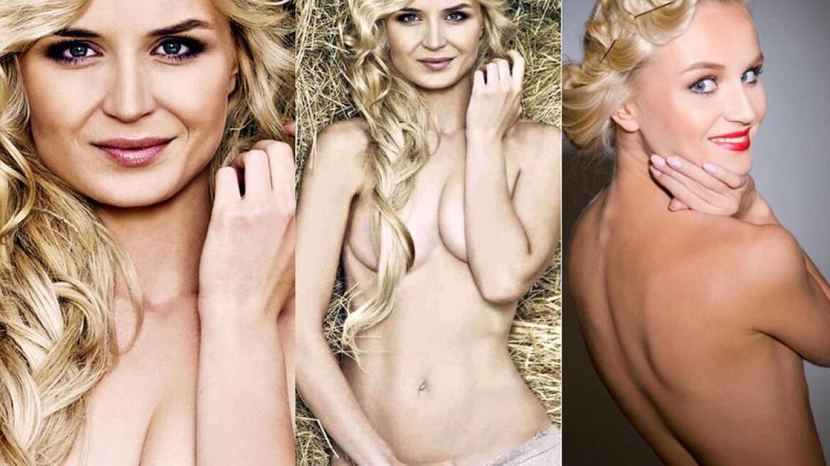 The Russian Eurovision goddess speaks fluent Greek!