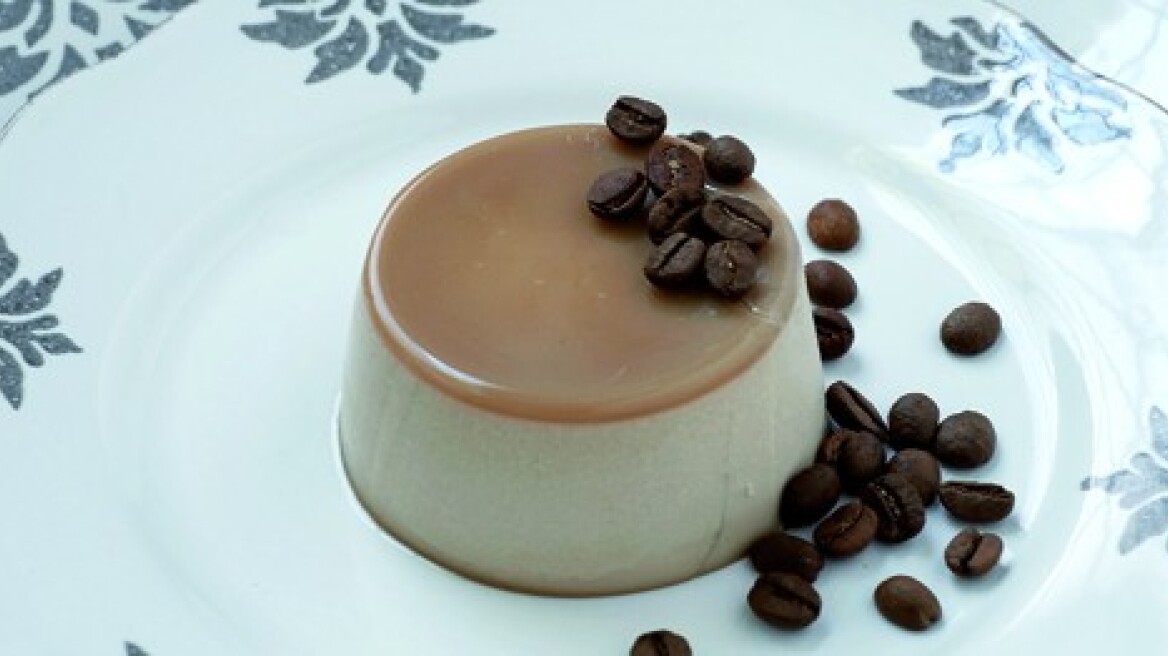 Πανακότα με γεύση espresso