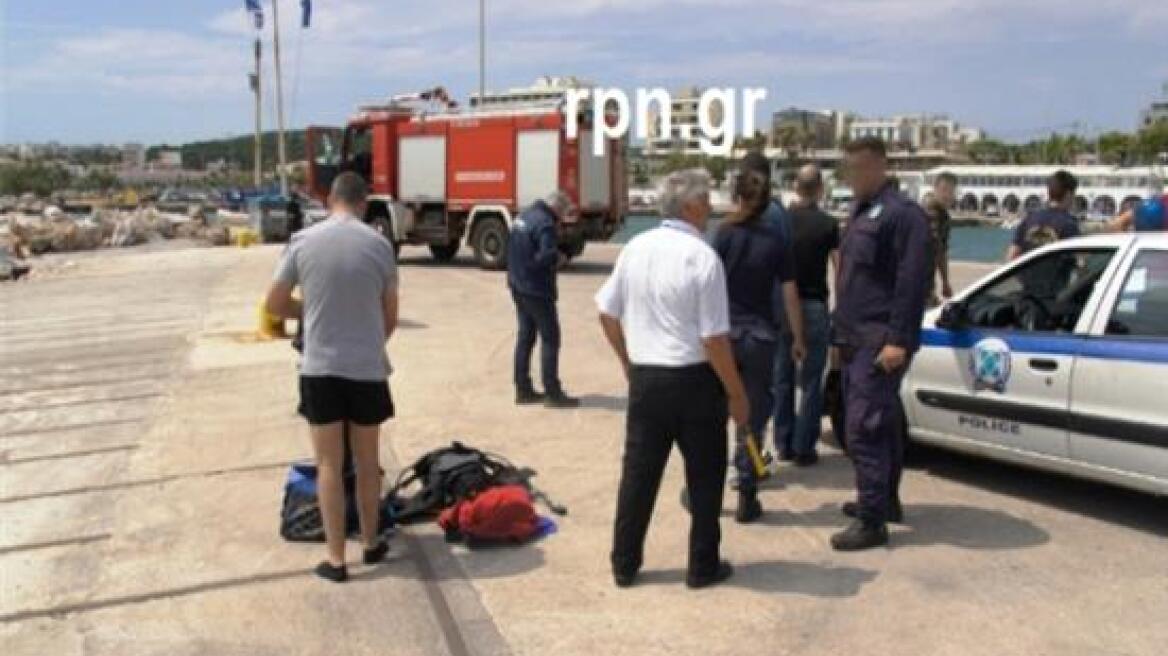 Ραφήνα: Νεκρός ο οδηγός που έπεσε με το αυτοκίνητο στη θάλασσα