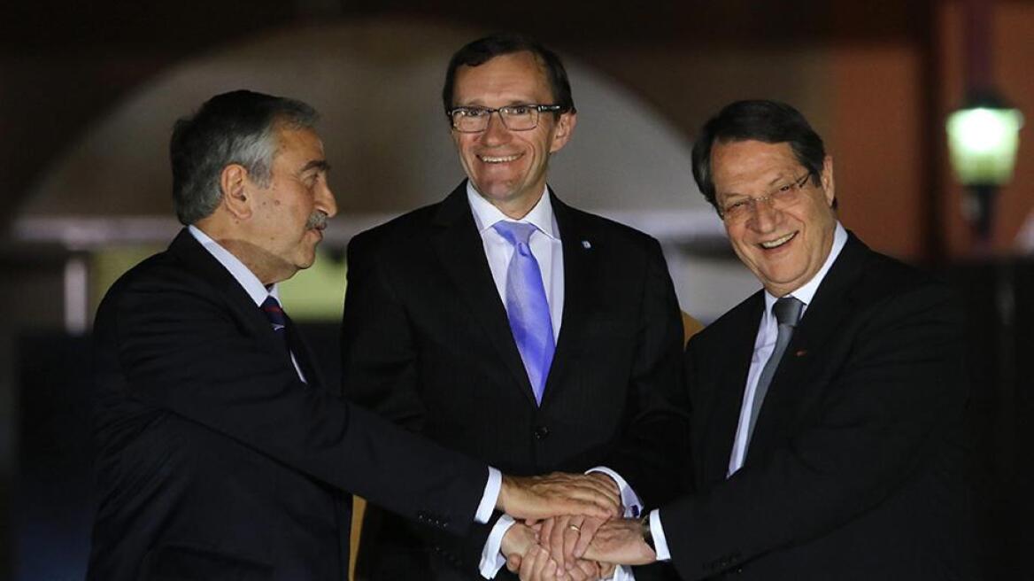 Συναντήσεις  Άιντε με Αναστασιάδη και Ακιντζί