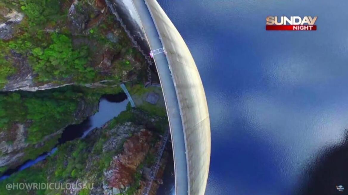 Τασμανία: Αυστραλοί έβαλαν καλάθι από 126 μέτρα ύψος!