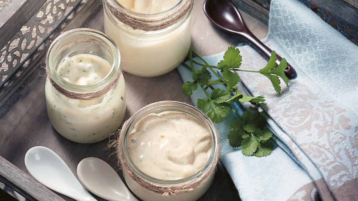 Μαγιονέζα σε 3 παραλλαγές