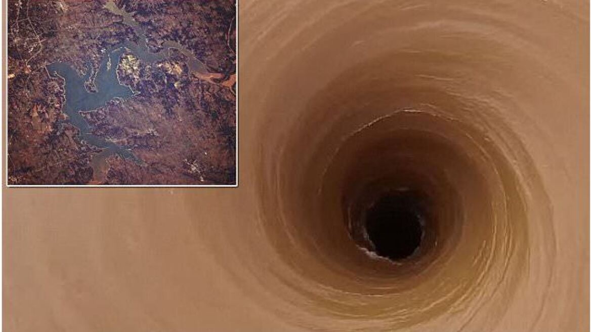 Βίντεο: Δείτε την πελώρια ρουφήχτρα που έχει δημιουργηθεί σε λίμνη των ΗΠΑ