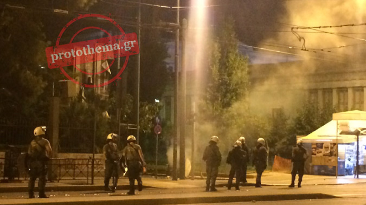 Επεισόδια στο Πολυτεχνείο από αντιεξουσιαστές