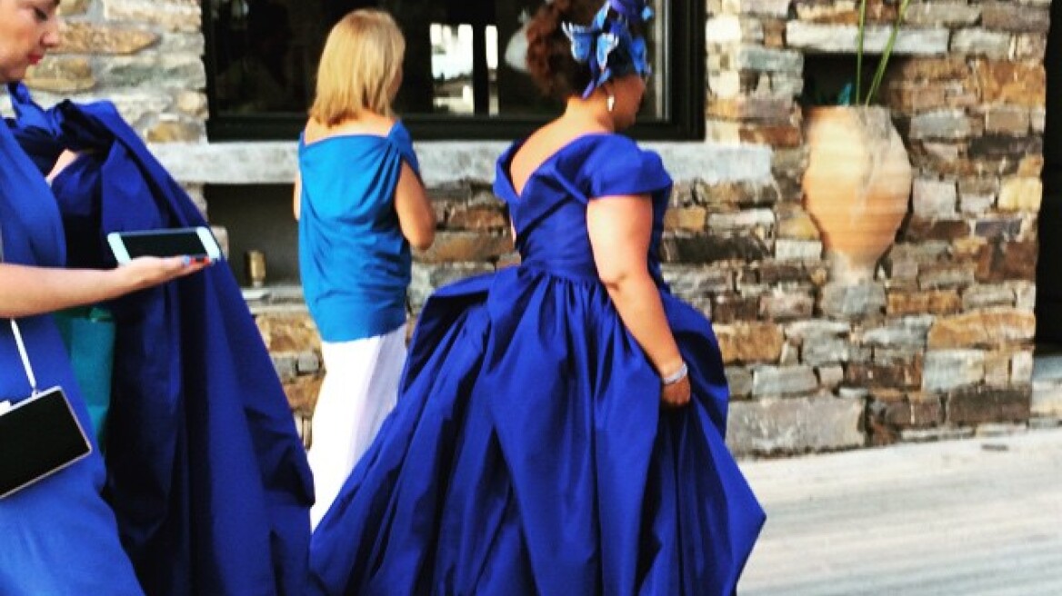 Βίντεο: Γάμος εκατομμυρίων στη Τζιά