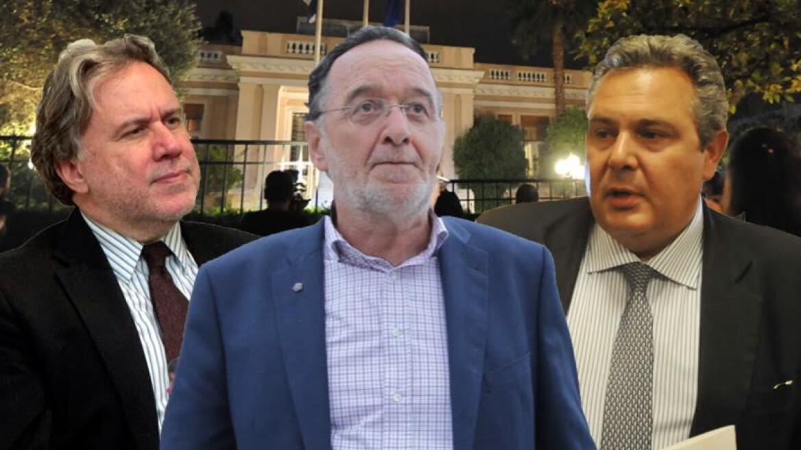 Υπουργικό στο Μαξίμου: Από την πλαϊνή πόρτα έφυγαν Κατρούγκαλος, Λαφαζάνης και Καμμένος