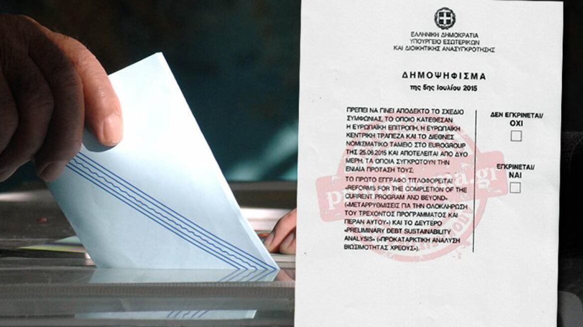 Here’s the ballot for Sunday’s … Greferendum