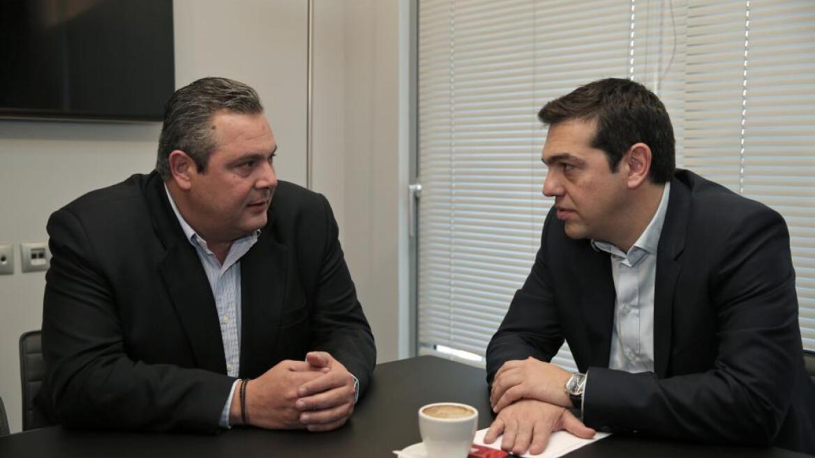 Στον Καμμένο σήμερα ο Τσίπρας