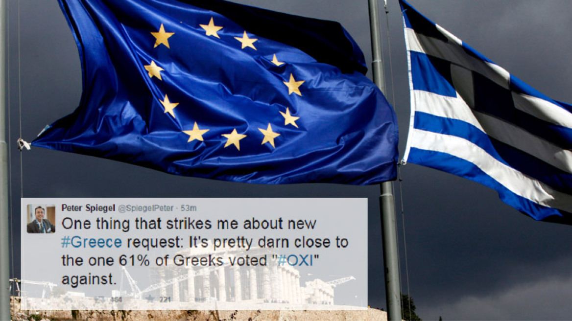 Σπίγκελ (FT): Πολύ κοντά με εκείνη που απέρριψε το 61% των Ελλήνων η νέα πρόταση