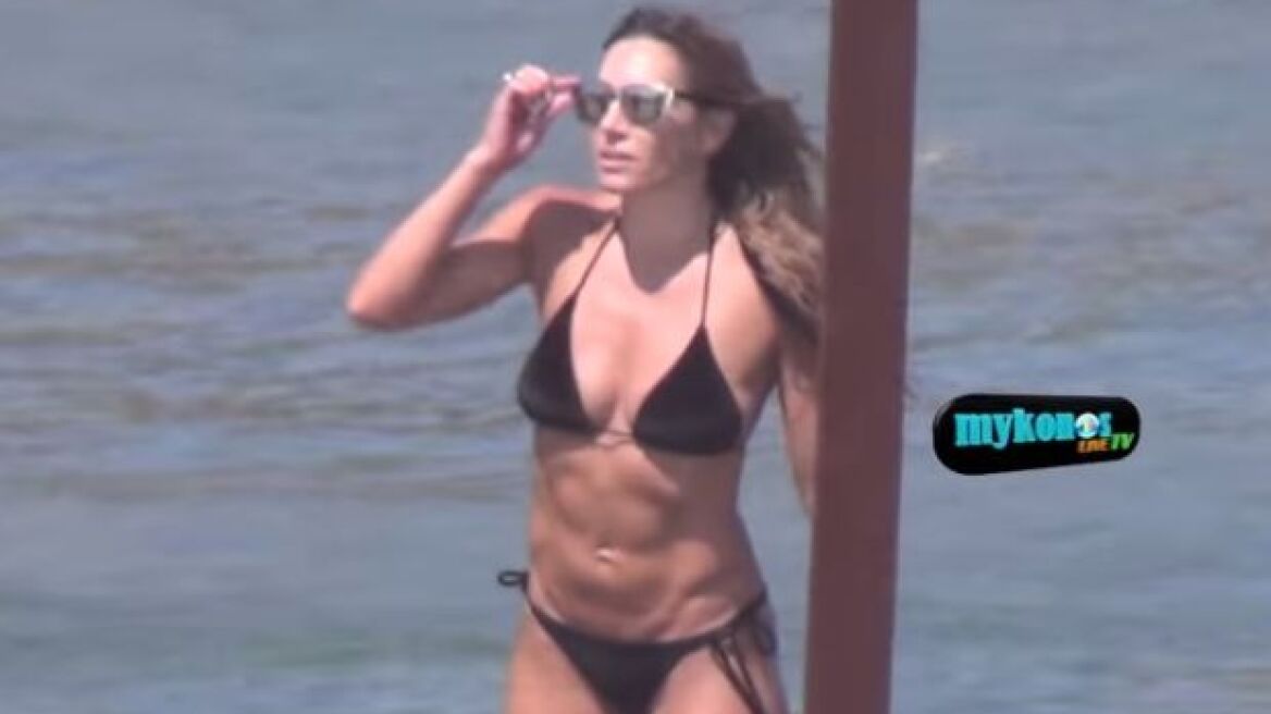 Ιλια Ιβιτς - Ελένη Πετρουλάκη: Σε άψογη φόρμα στη Μύκονο