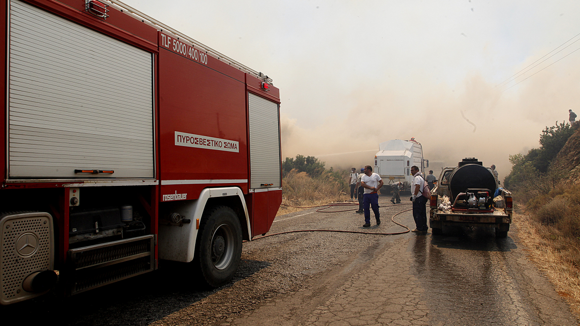 Πυρκαγιά και στη Βοϊδοκοιλιά Μεσσηνίας