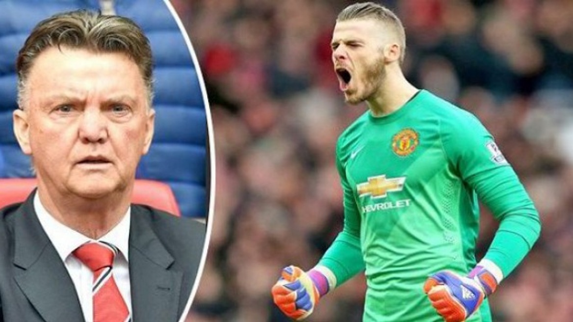 Ενοχλημένος με Ντε Χέα ο Φαν Χάαλ