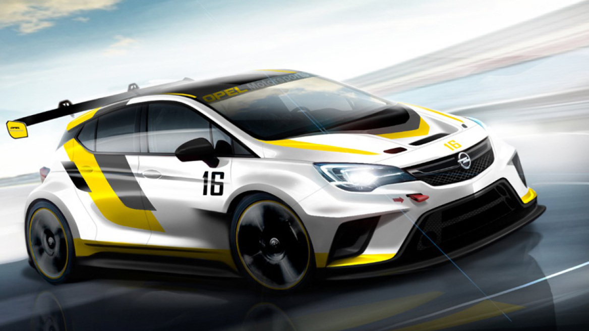 To αγωνιστικό Opel Astra με 330 ίππους!