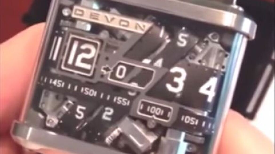 Βίντεο: Δείτε τα πιο παράξενα ρολόγια χειρός στον κόσμο