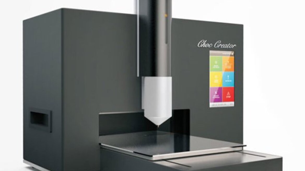Βίντεο: Ένας 3D printer που χρησιμοποιεί αποκλειστικά... σοκολάτα!