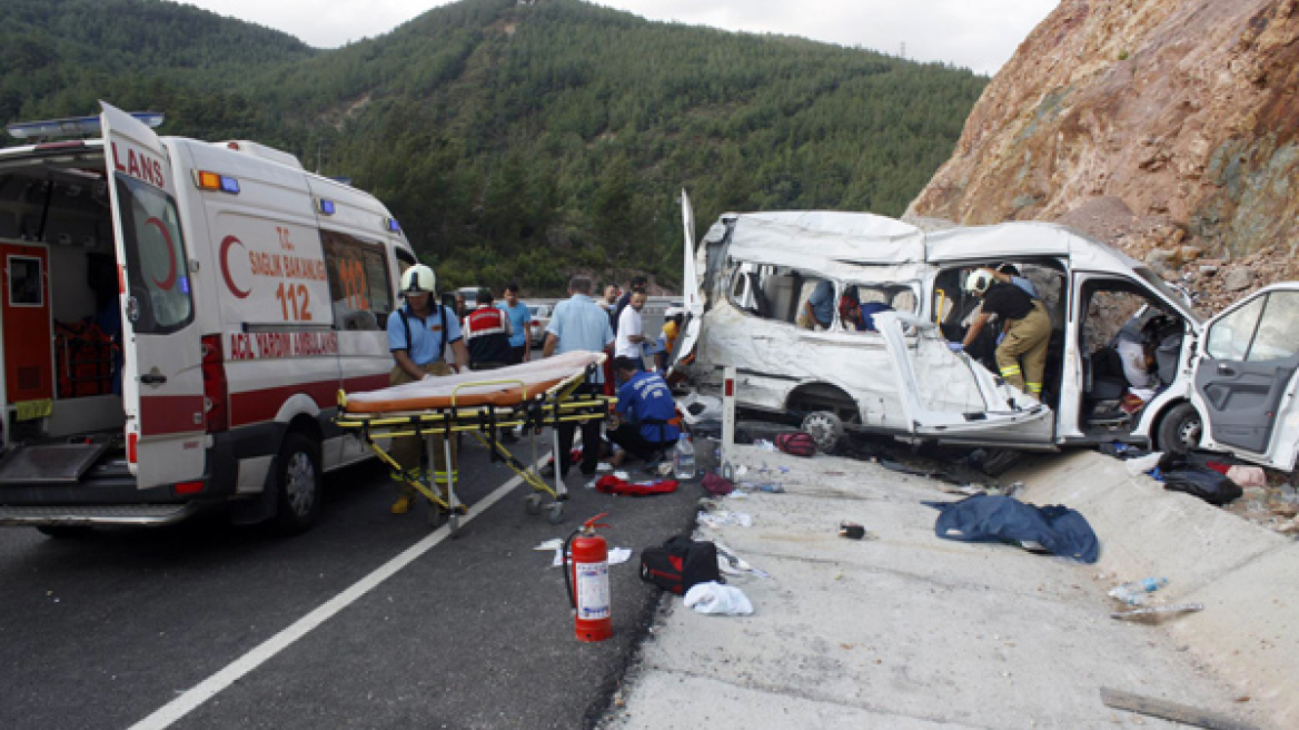Τουρκία: Θανατηφόρο τροχαίο με Σύρους πρόσφυγες