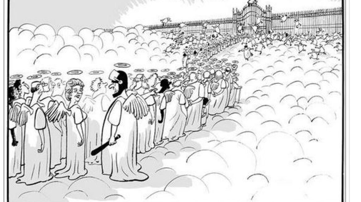 Το σκίτσο της Daily Mail για τους μετανάστες στον παράδεισο που σόκαρε τους Άγγλους