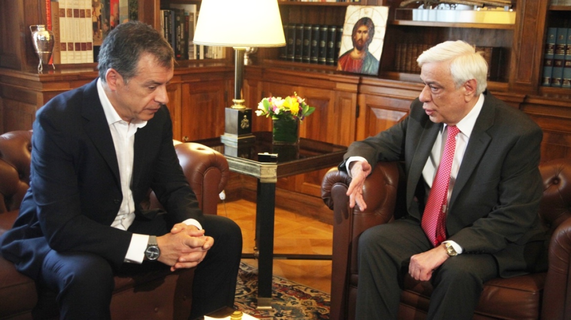 Συνάντηση Παυλόπουλου - Θεοδωράκη 