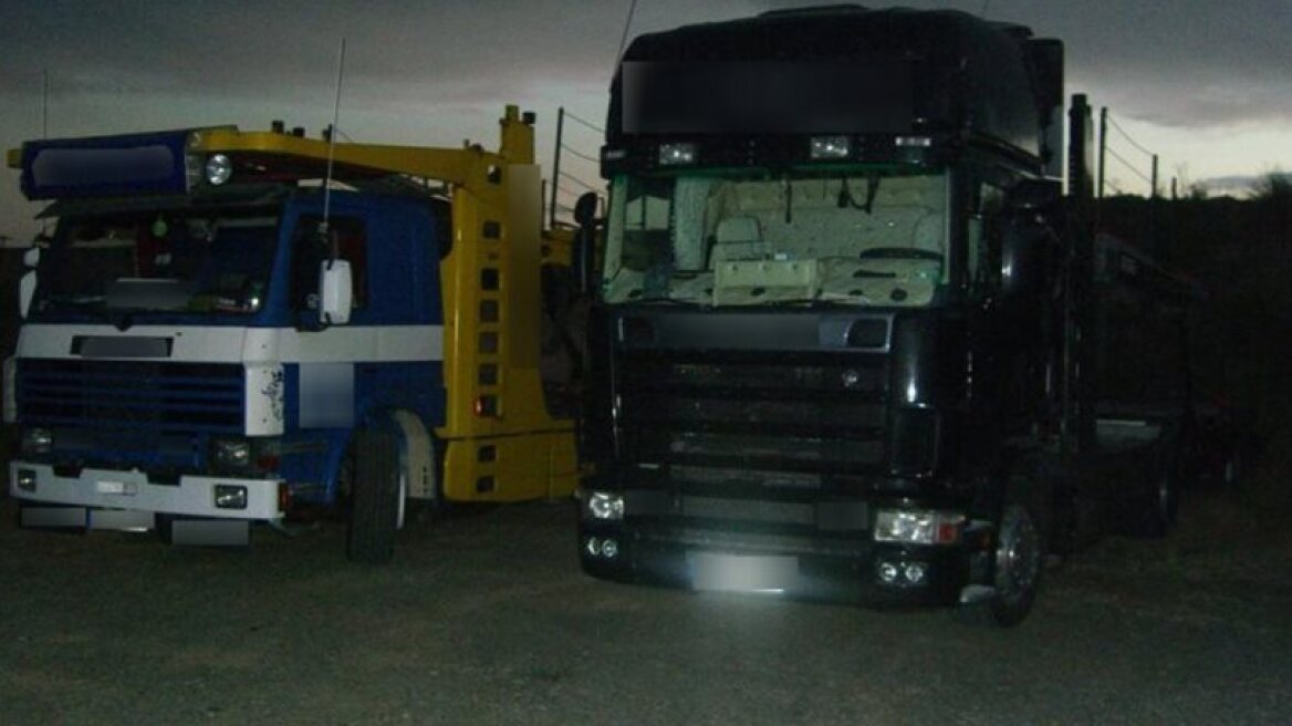 Βόλος: Χρησιμοποιούσαν κλεμμένα φορτηγά για τις δουλειές τους