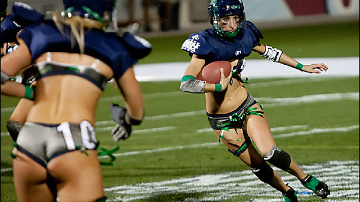 Sexier than grid iron football, but as tough! (Hot pics+vid)