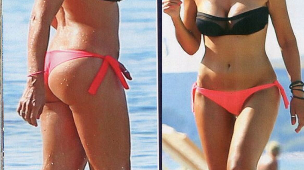 A latter-day Birth of Venus? This shapely body belongs to a Greek lawmaker…