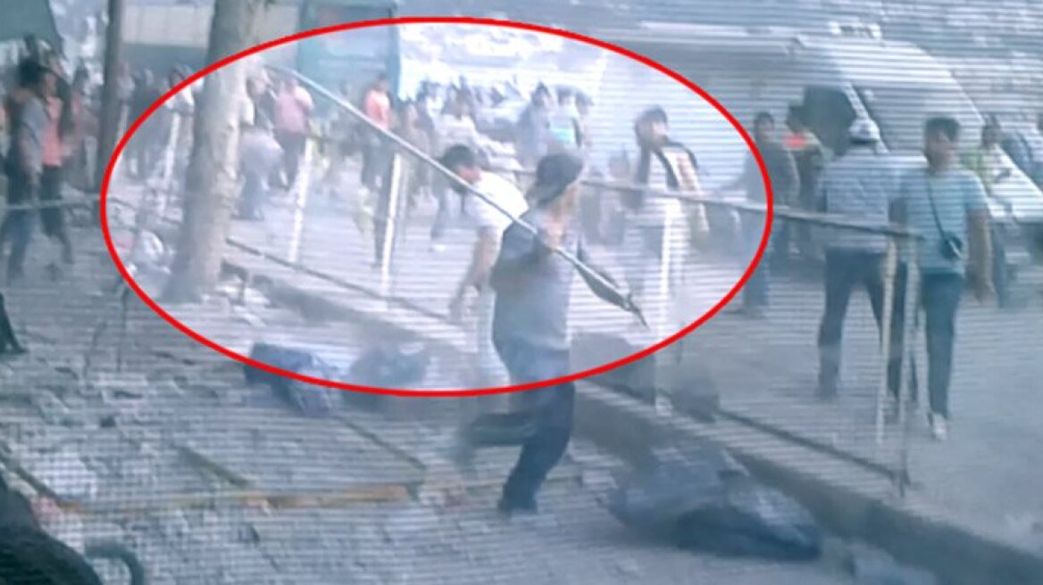 Scenes from… Kabul: Migrants clash on Lesvos