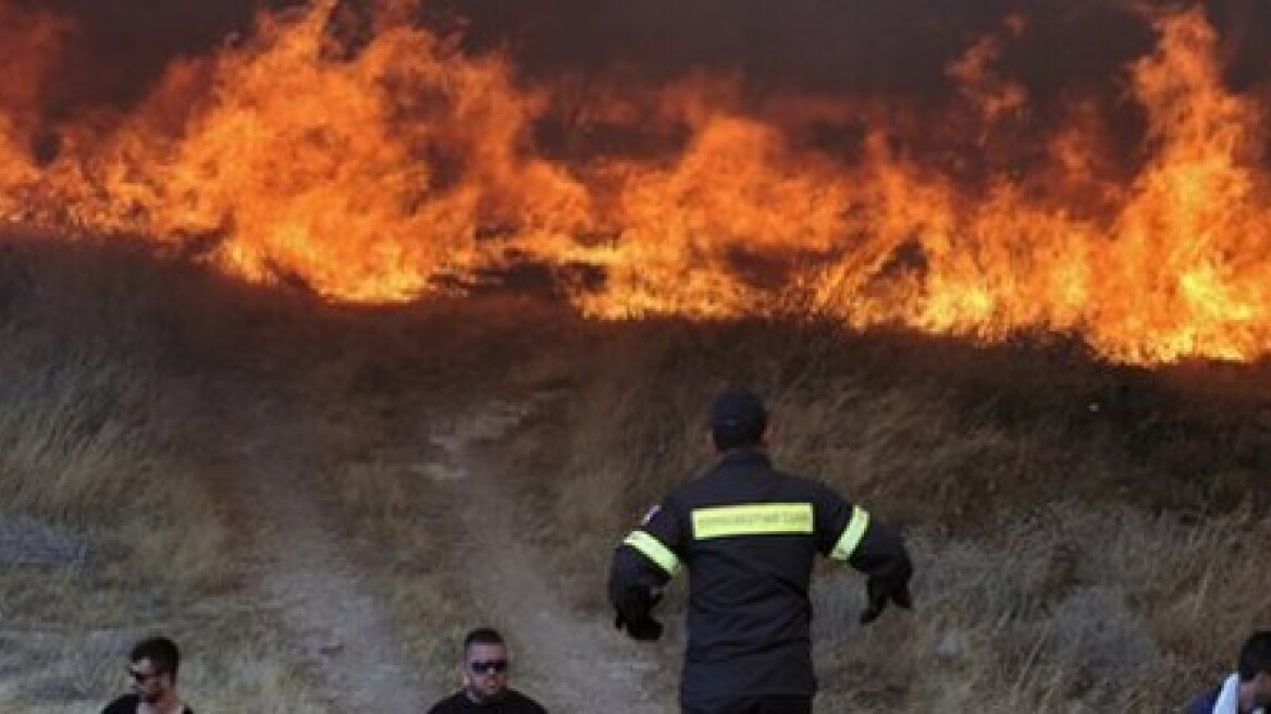 Ηράκλειο: 40 στρέμματα γης έγιναν στάχτη από πυρκαγιά