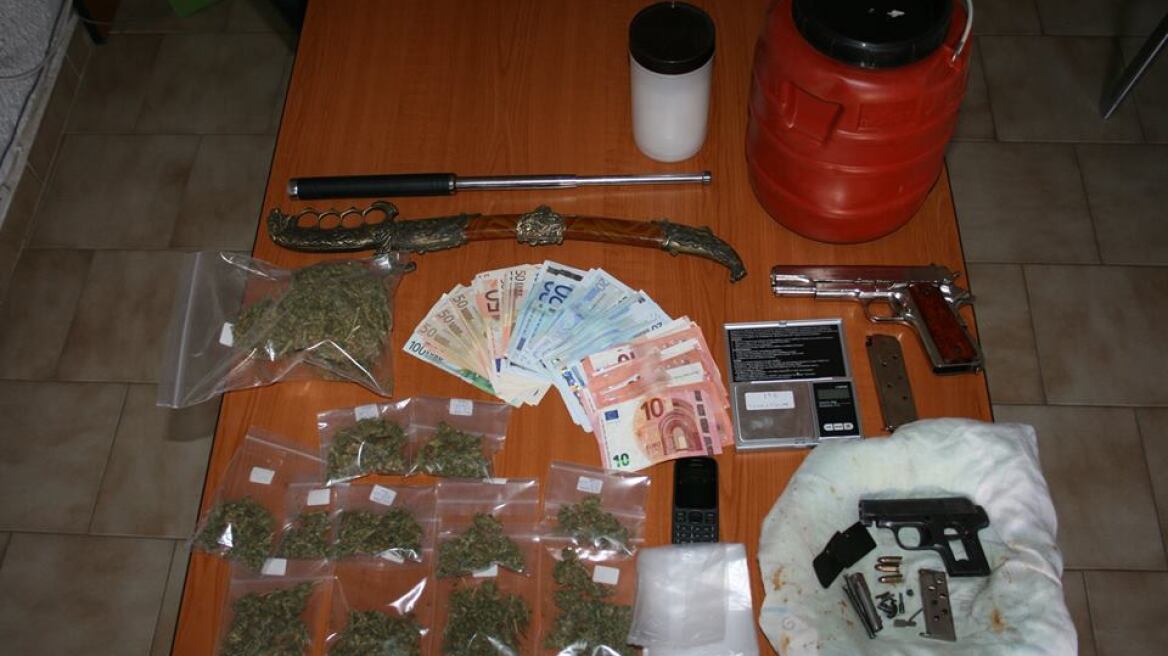 Κρήτη: Σύλληψη Αλβανού για όπλα και ναρκωτικά