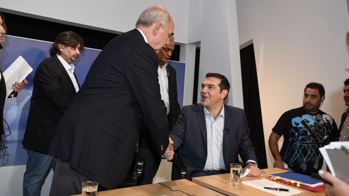 Ο διάλογος Μεϊμαράκη-Τσίπρα που δεν ακούσαμε στο ντιμπέιτ 