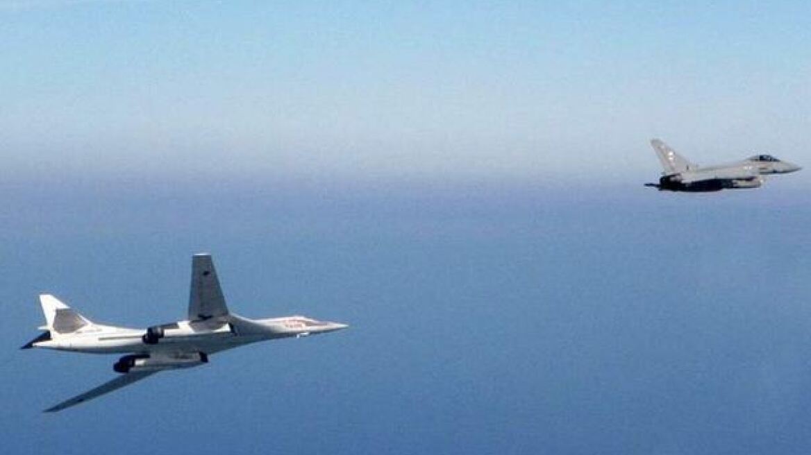 Αναχαίτιση ρωσικών αεροπλάνων κοντά στον εναέριο χώρο της Αγγλίας
