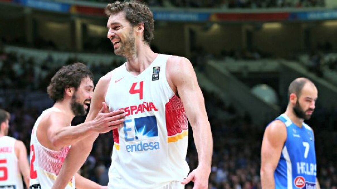 Αποθέωσε Σπανούλη ο Γκασόλ: «Σημάδεψε το παγκόσμιο μπάσκετ»
