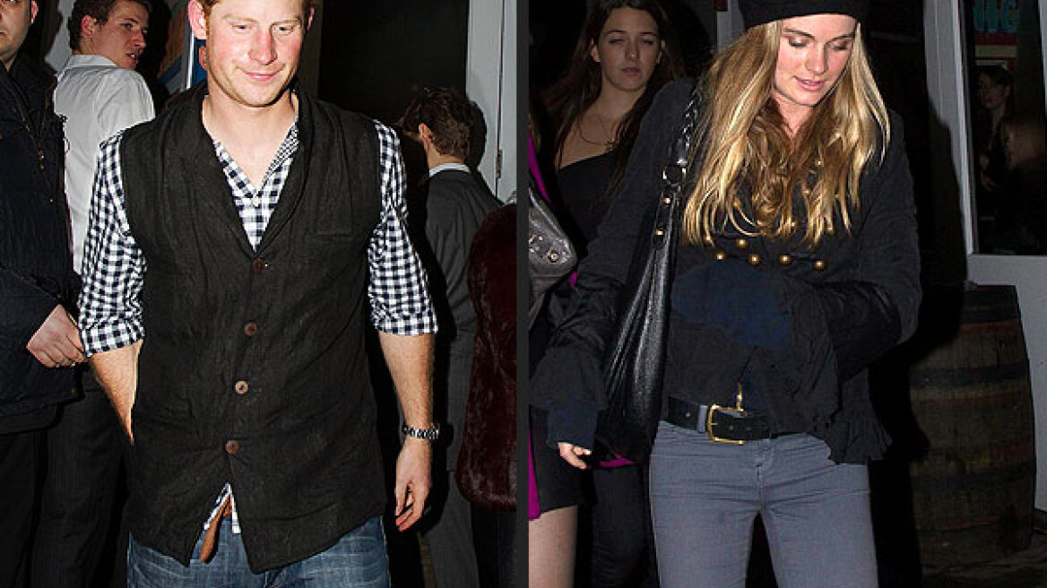 O πρίγκηπας Χάρι «παρτάρει» με το πρώην κορίτσι του