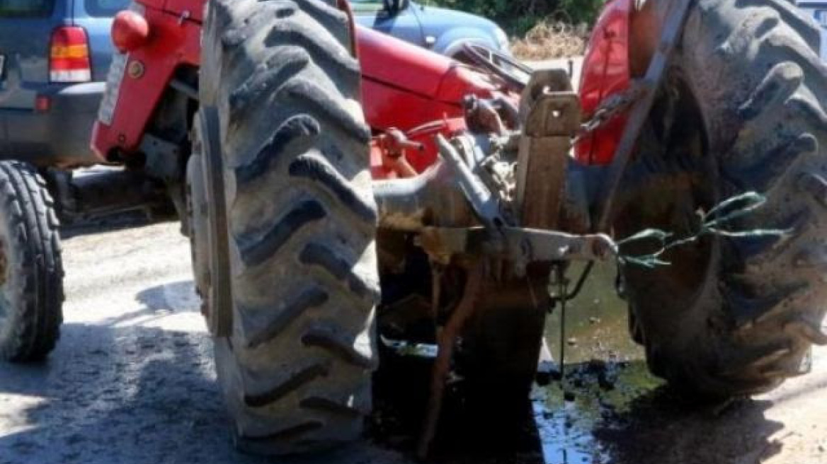 Βοιωτία: Ηλικιωμένη καταπλακώθηκε από τρακτέρ