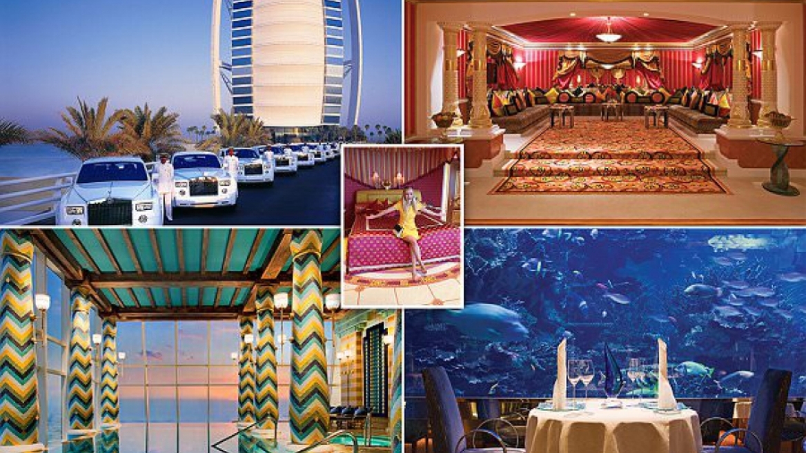 Burj Al Arab: 7-star hotel with gold iPads and Rolls Royces