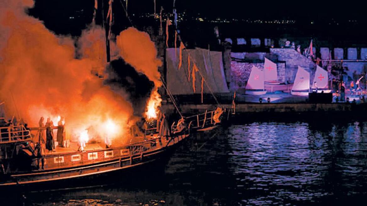 Εντυπωσιακό βίντεο από την αναπαράσταση της Ναυμαχίας της Ναυπάκτου!