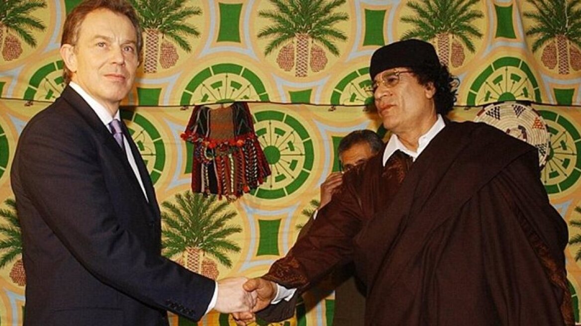 Tony Blair warned Libyan dictator Gaddafi to find safety