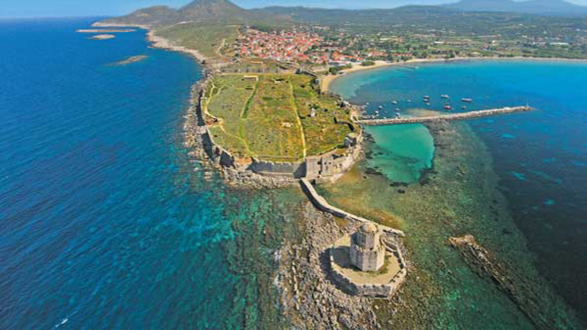 Technology used to make discover at old shipwrecks in Methoni and Sapienza