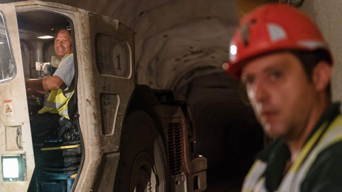 Επέστρεψαν στη δουλειά τους οι εργαζόμενοι στα μεταλλεία χρυσού Χαλκιδικής