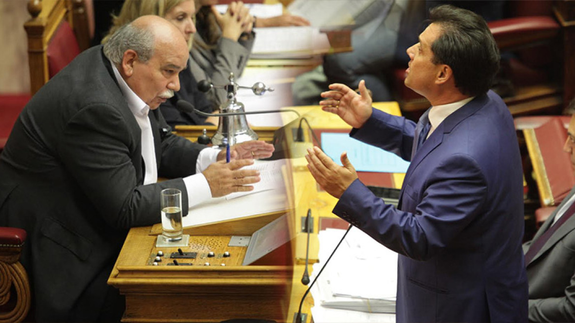 Βούτσης σε Άδωνι: Καθίστε κάτω και να είστε ήσυχος! - Παρατήρηση από τον Τσίπρα στον πρόεδρο της Βουλής